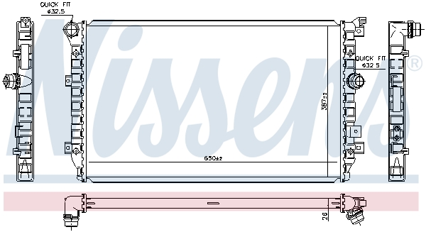 Nissens Radiateur 65335