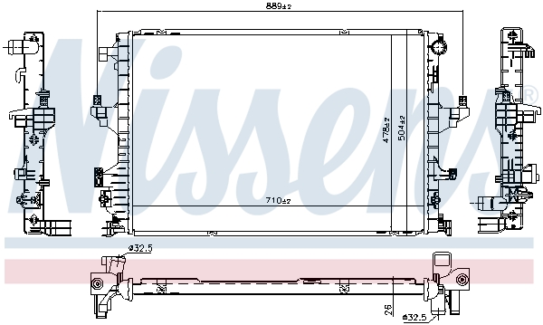 Nissens Radiateur 65346