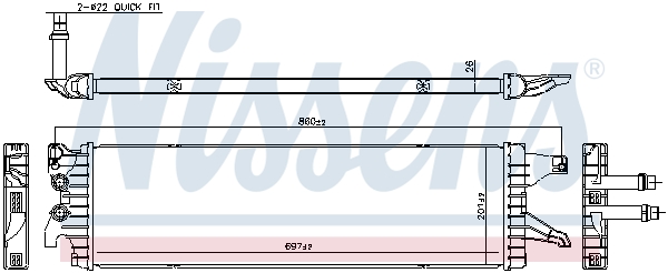 Nissens Radiateur 65347