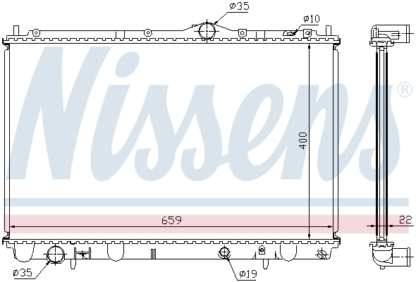 Nissens Radiateur 65543A