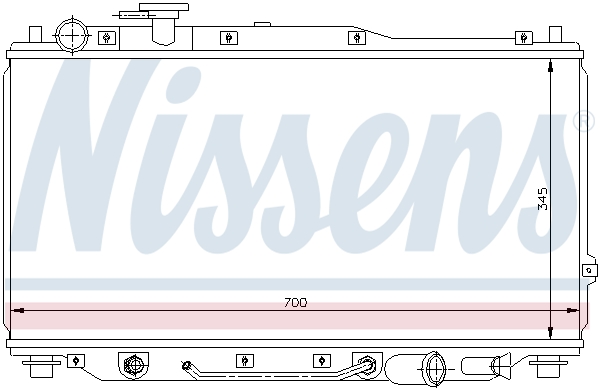 Nissens Radiateur 66605