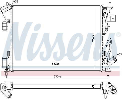 Nissens Radiateur 666207