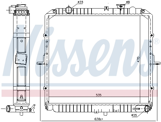 Nissens Radiateur 66622