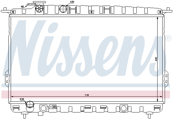 Nissens Radiateur 66626