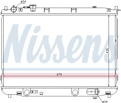 Nissens Radiateur 66637