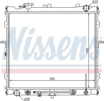 Nissens Radiateur 66643