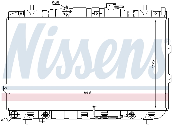 Nissens Radiateur 66649