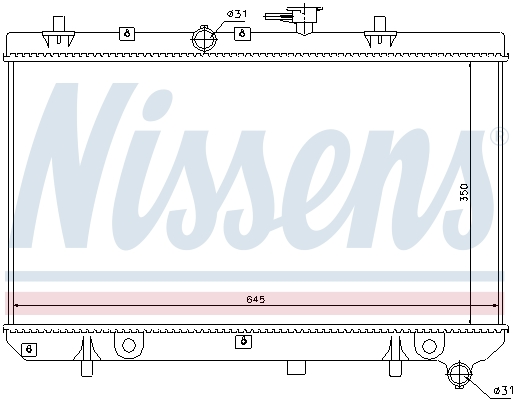 Nissens Radiateur 66665