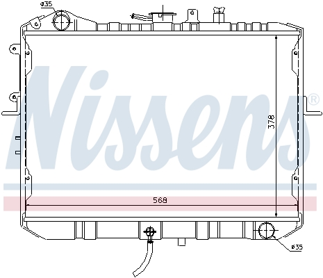 Nissens Radiateur 66667