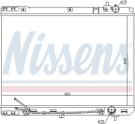 Nissens Radiateur 66671