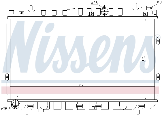 Nissens Radiateur 66681