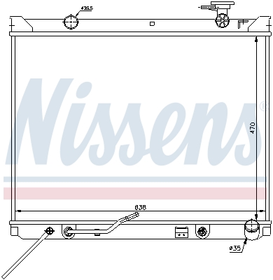 Nissens Radiateur 66682