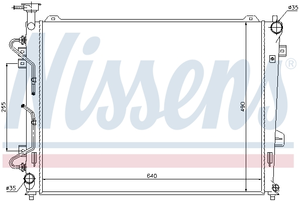 Nissens Radiateur 66685