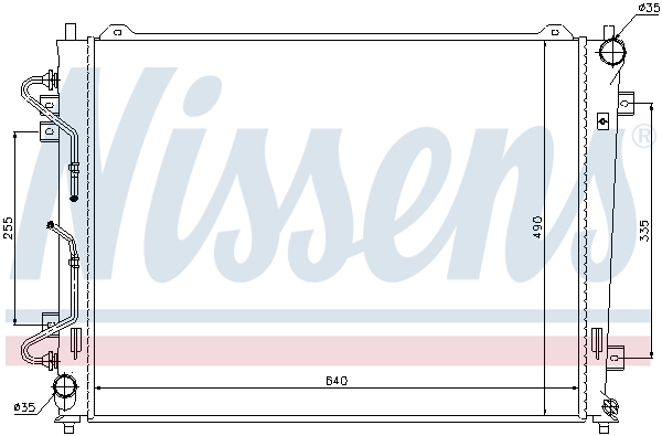 Nissens Radiateur 66686