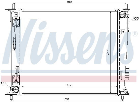 Nissens Radiateur 66730