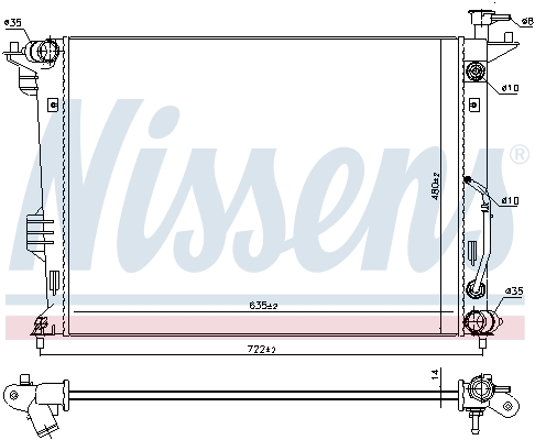 Nissens Radiateur 66765