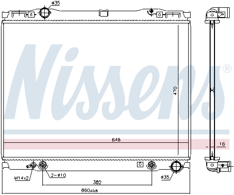 Nissens Radiateur 66777