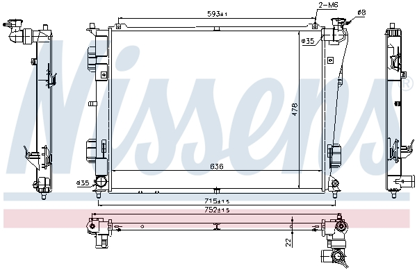 Nissens Radiateur 66783