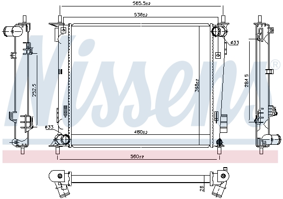 Nissens Radiateur 66791