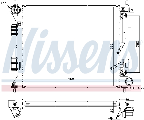 Nissens Radiateur 66796