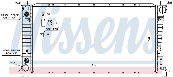 Nissens Radiateur 66856