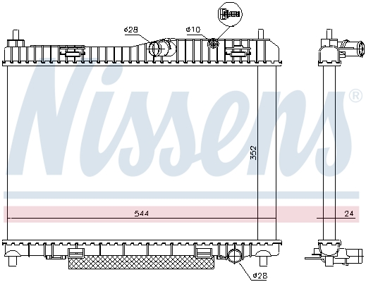 Nissens Radiateur 66859