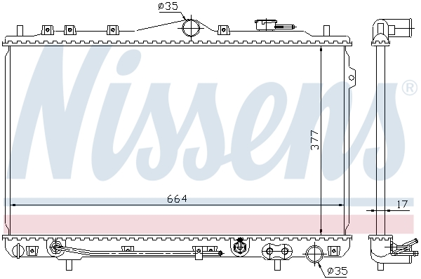 Nissens Radiateur 67012