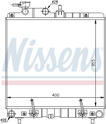 Nissens Radiateur 67016A
