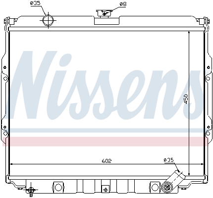 Nissens Radiateur 67021