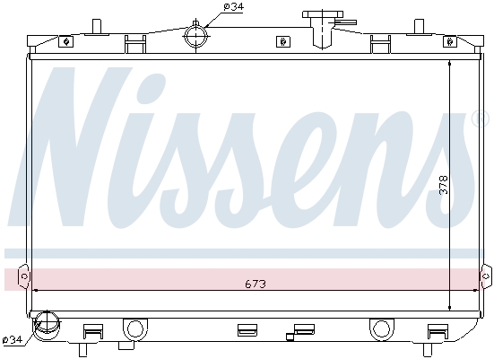 Nissens Radiateur 67024