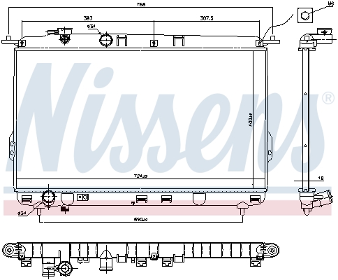 Nissens Radiateur 67026