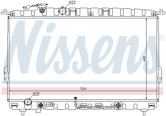 Nissens Radiateur 67028