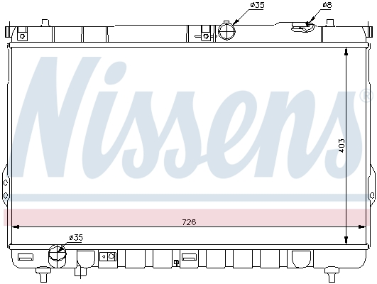 Nissens Radiateur 67031
