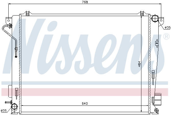 Nissens Radiateur 67069