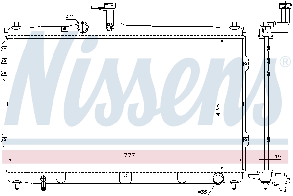 Nissens Radiateur 67095