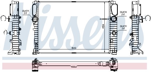 Nissens Radiateur 67105