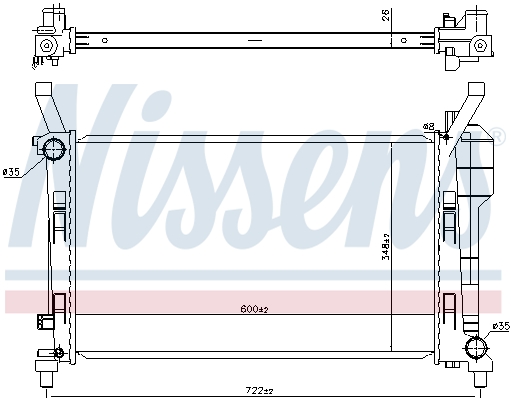 Nissens Radiateur 67106