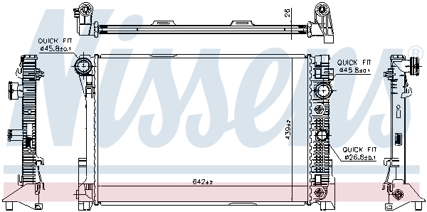 Nissens Radiateur 67168