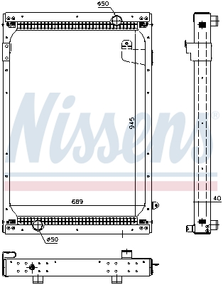 Radiateur Nissens 67195