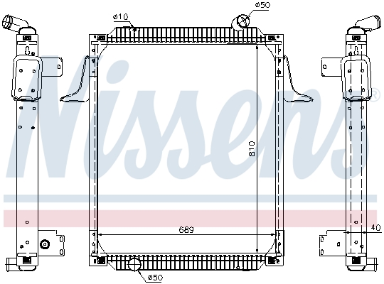 Radiateur Nissens 67245