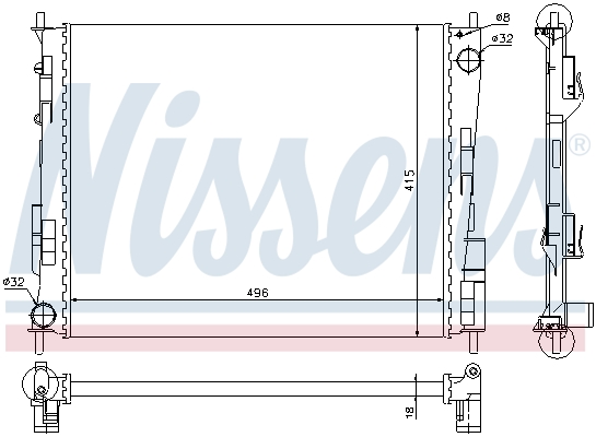 Nissens Radiateur 67285