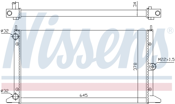 Nissens Radiateur 67305