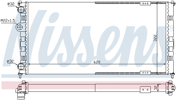 Nissens Radiateur 67308