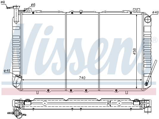 Nissens Radiateur 67327