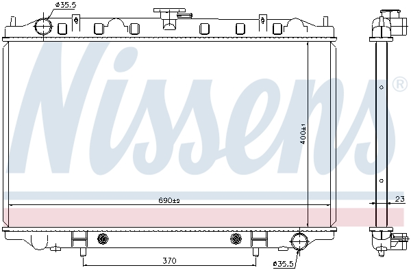 Nissens Radiateur 67352