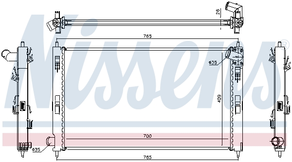 Nissens Radiateur 67359