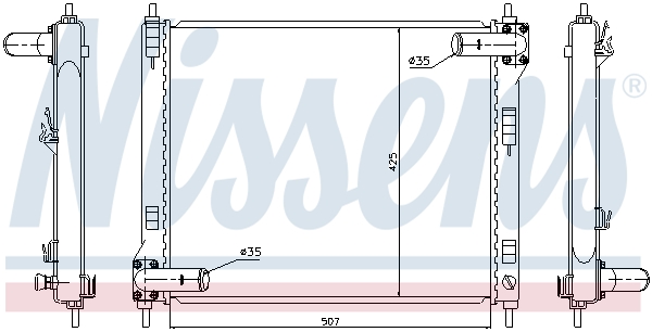 Nissens Radiateur 67370