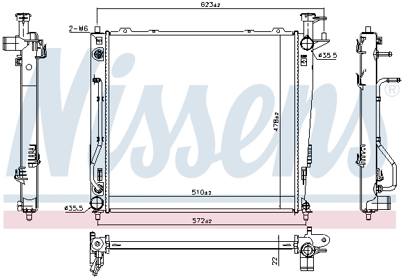 Nissens Radiateur 67465