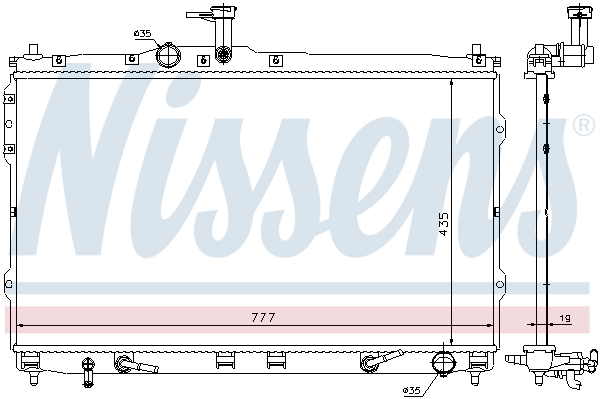 Nissens Radiateur 67474