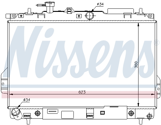 Nissens Radiateur 67480